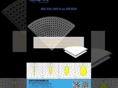 Iluminação ideal 10°/30°/45°/60°/90° Disponível 3030LEDs Lentes de iluminação de estádio anti-brilho