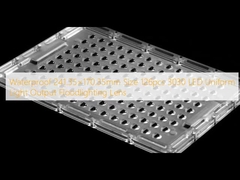 Impermeável 241.35×170.35mm Tamanho 126pcs 3030 LED Uniform Light Output Lente de iluminação de inundação