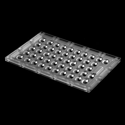 IP65 Rated 3030 LED Lens 230x150mm PC Optics Material 168pcs Lamp Beads Road Lighting Lens